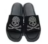 special prices  philipp plein skull logo slides slippers top skull